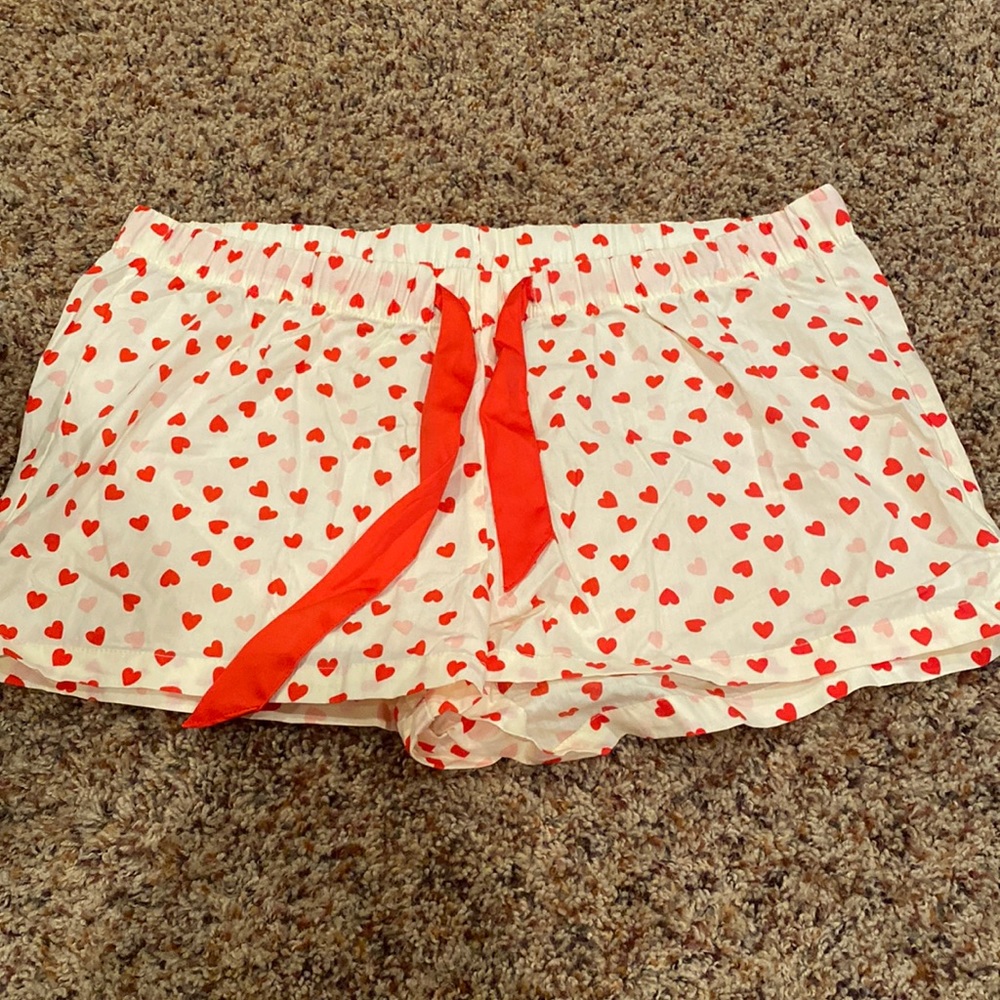 Heart pj shorts